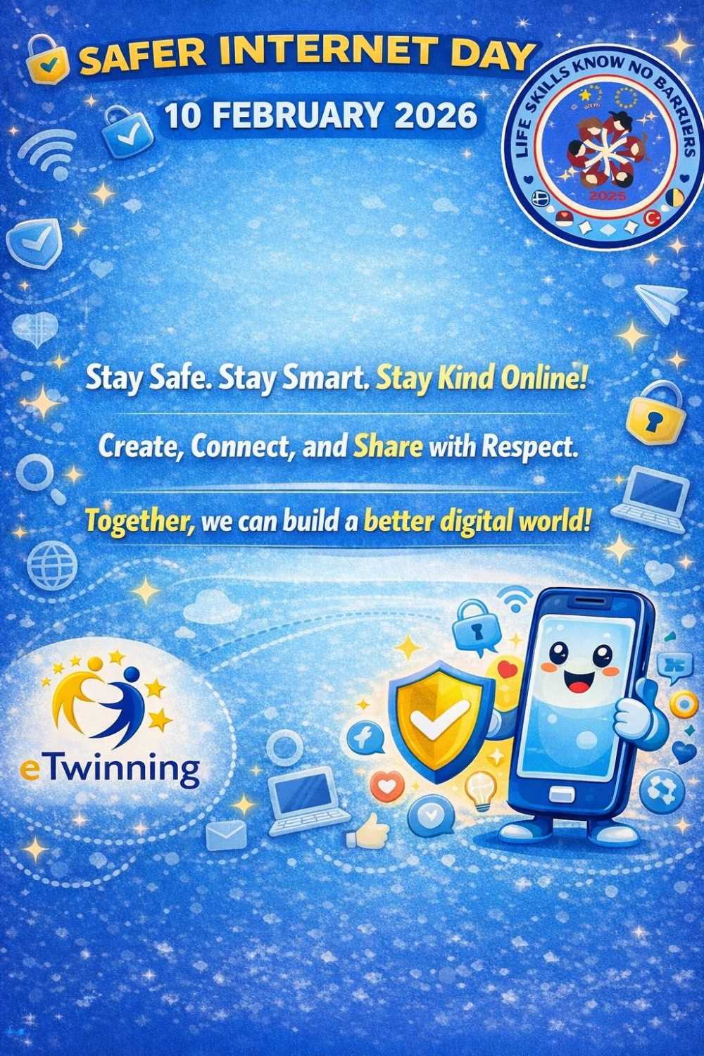 GÜVENLİ İNTERNET GÜNÜ ETKİNLİKLERİMİZ SAFER INTERNET DAY ACTIVITIES